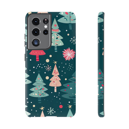 Whimsical Christmas Trees - Samsung Galaxy Series Case