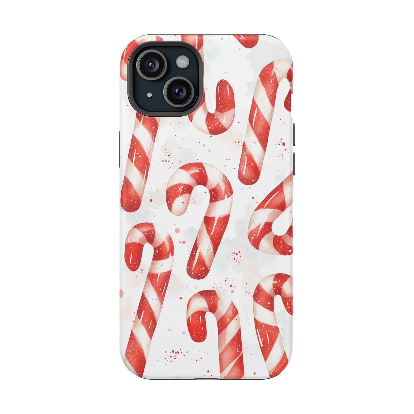 Festive Candy Cane Delight - MagSafe iPhone Series Case