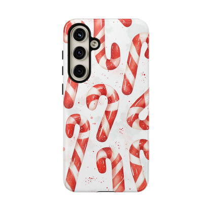 Festive Candy Cane Delight - Samsung Galaxy Series Case