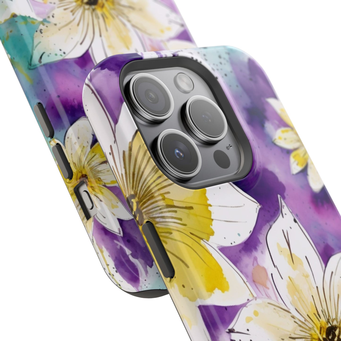 Abstract Floral Watercolor Splash - MagSafe iPhone Series Case