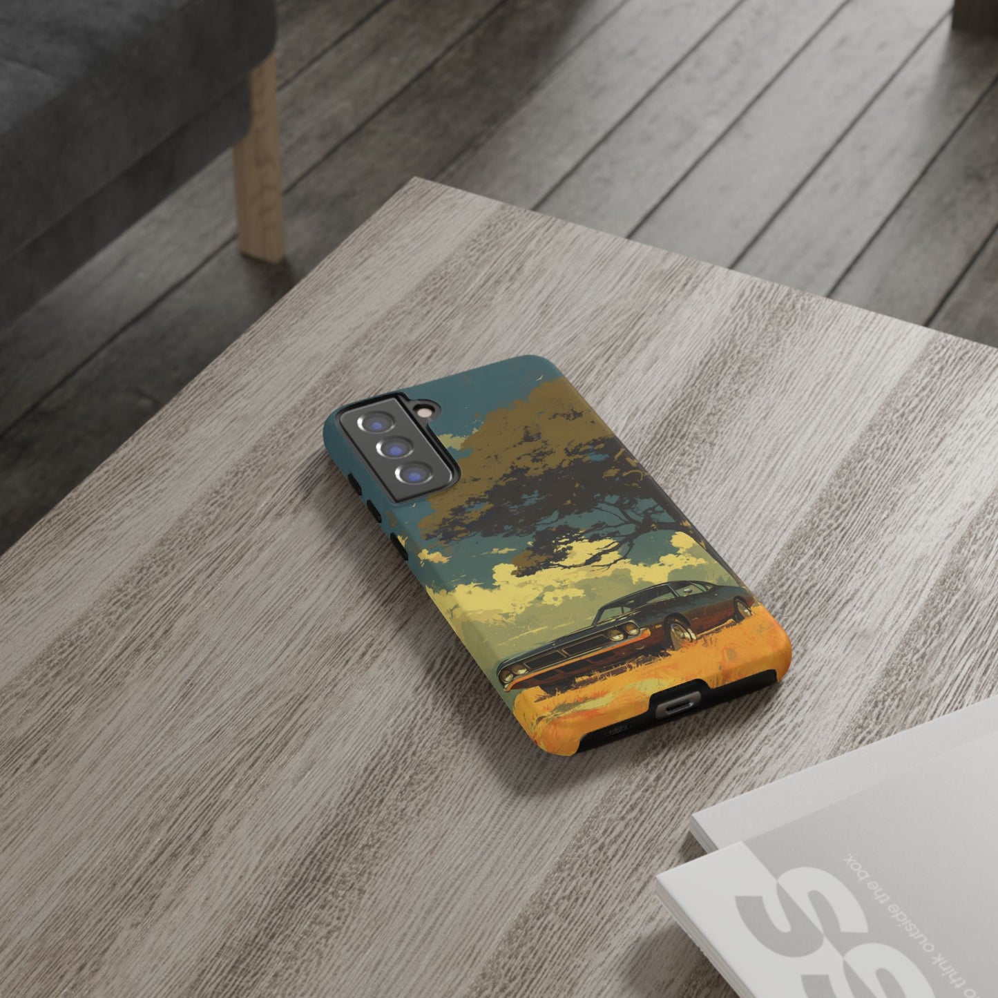 Retro Road Trip Vintage Car iPhone Case