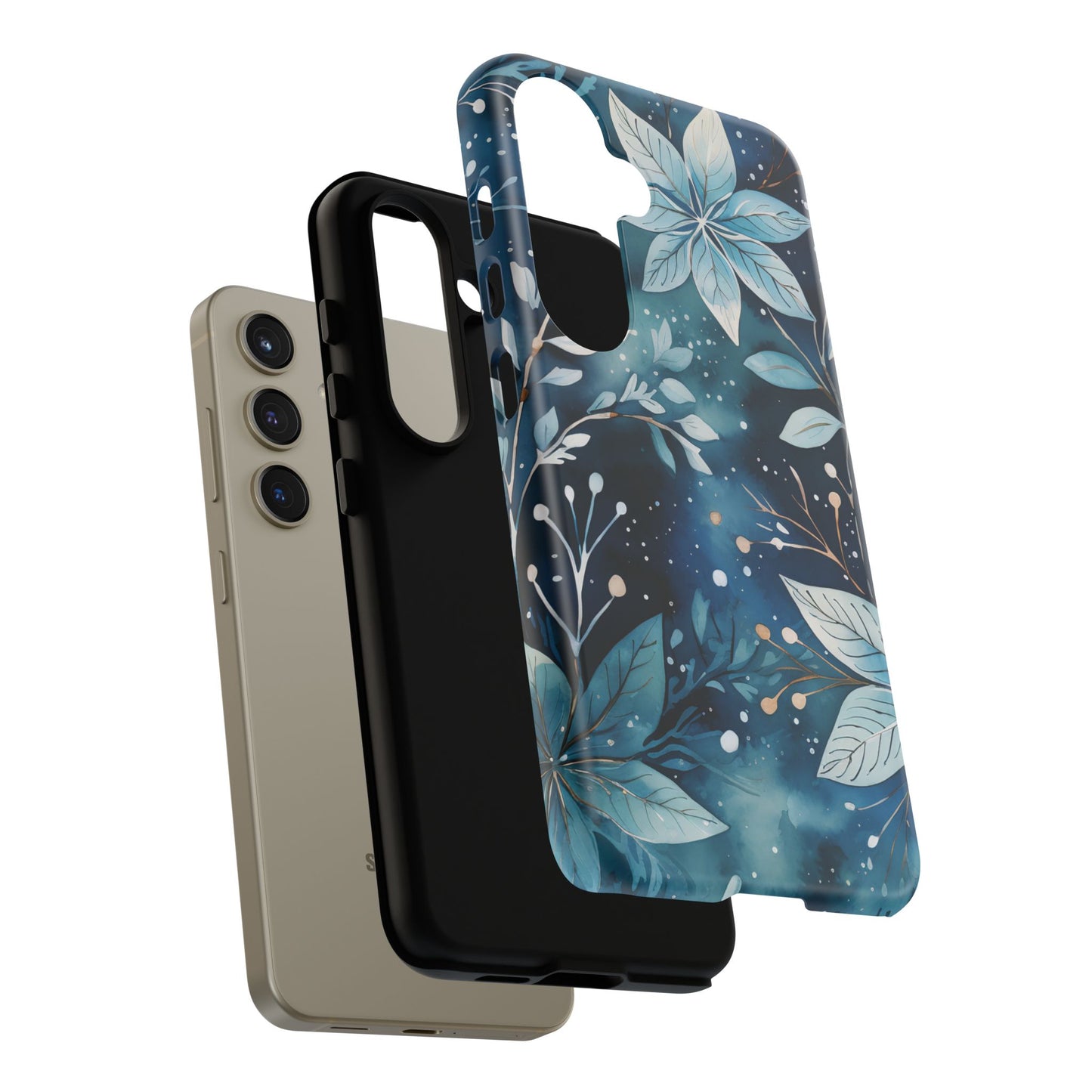 Midnight Frost Botanical – Samsung Galaxy Case