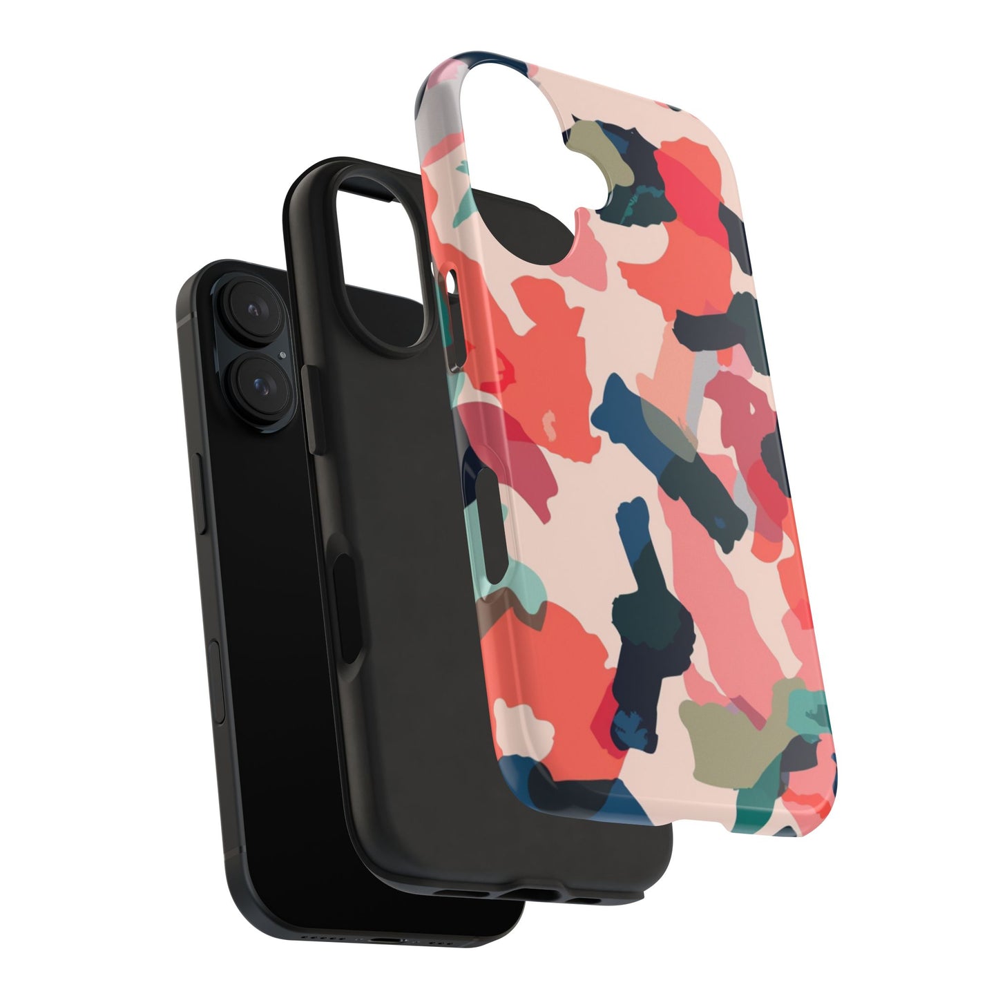 Modern Earthy Camo Abstract – iPhone Case