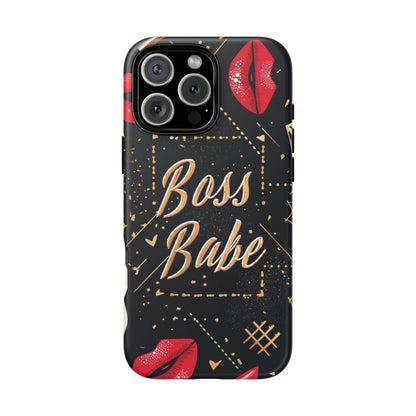 Boss Babe Baddie Phone Case for iPhone, Samsung Galaxy, and Google Pixel Series Phones. Luxury Chic Cases Empowering Your Inner Girl Boss! - BOGO Cases