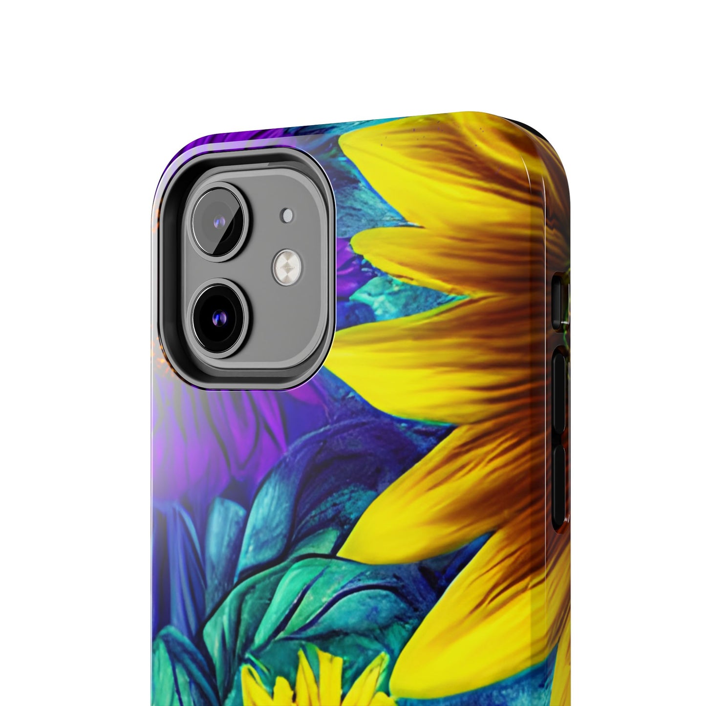 Purple & Gold Sunflower Dream - iPhone Series Case