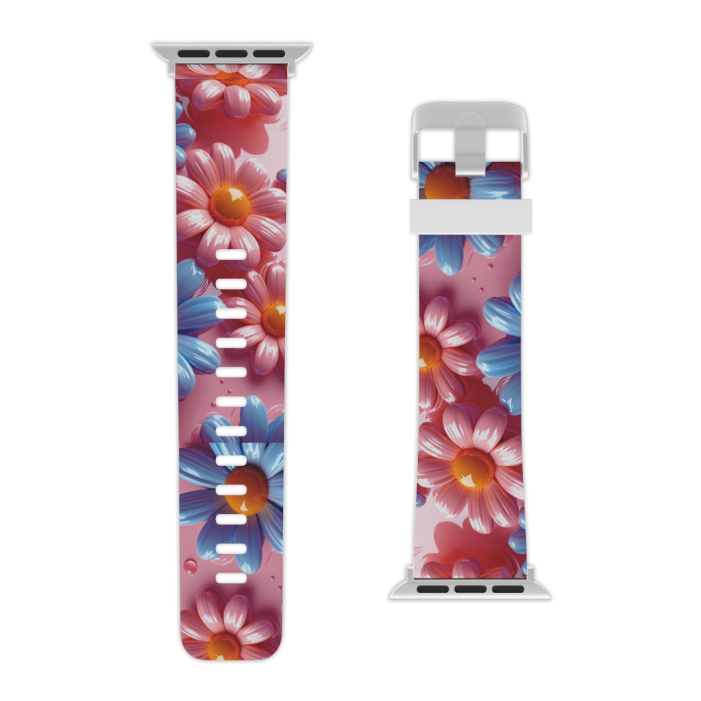 Pastel Daisy 3D Apple Watch Band