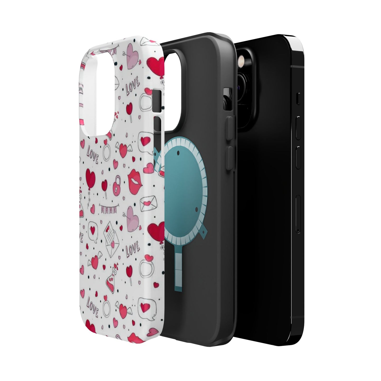 MagSafe Case: Romantic Love-Inspired Icons Case