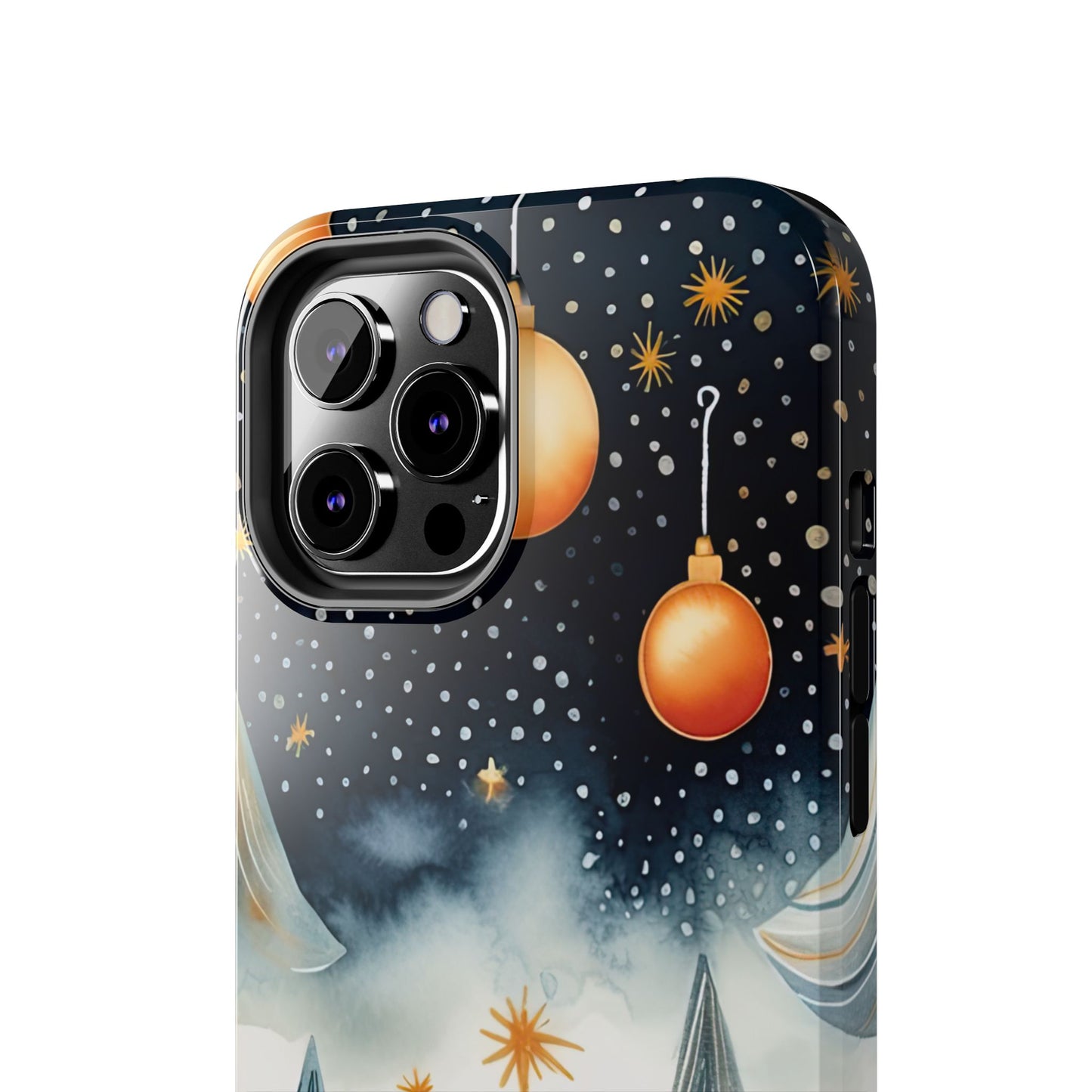 Winter Wonderland Gold Ornament – iPhone Series Case