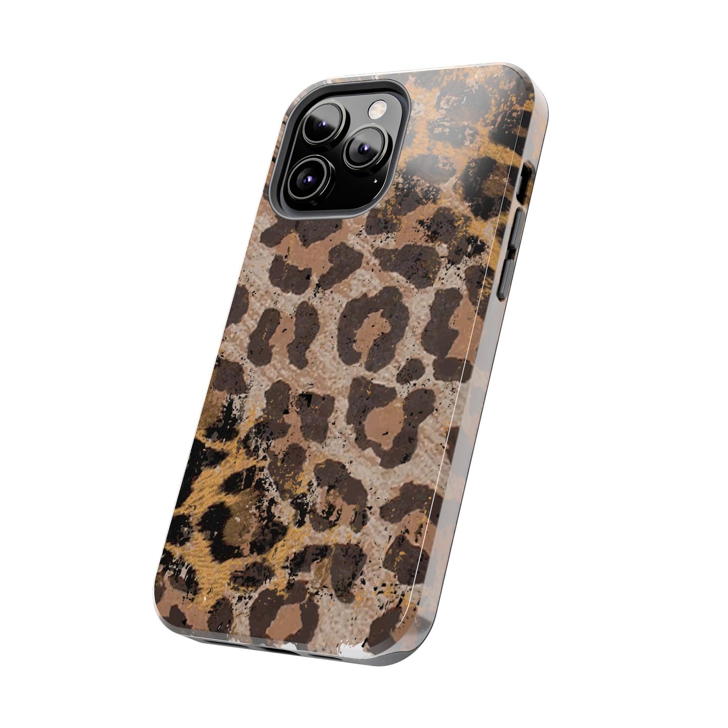 Vintage Distressed Leopard Print - iPhone Series Case