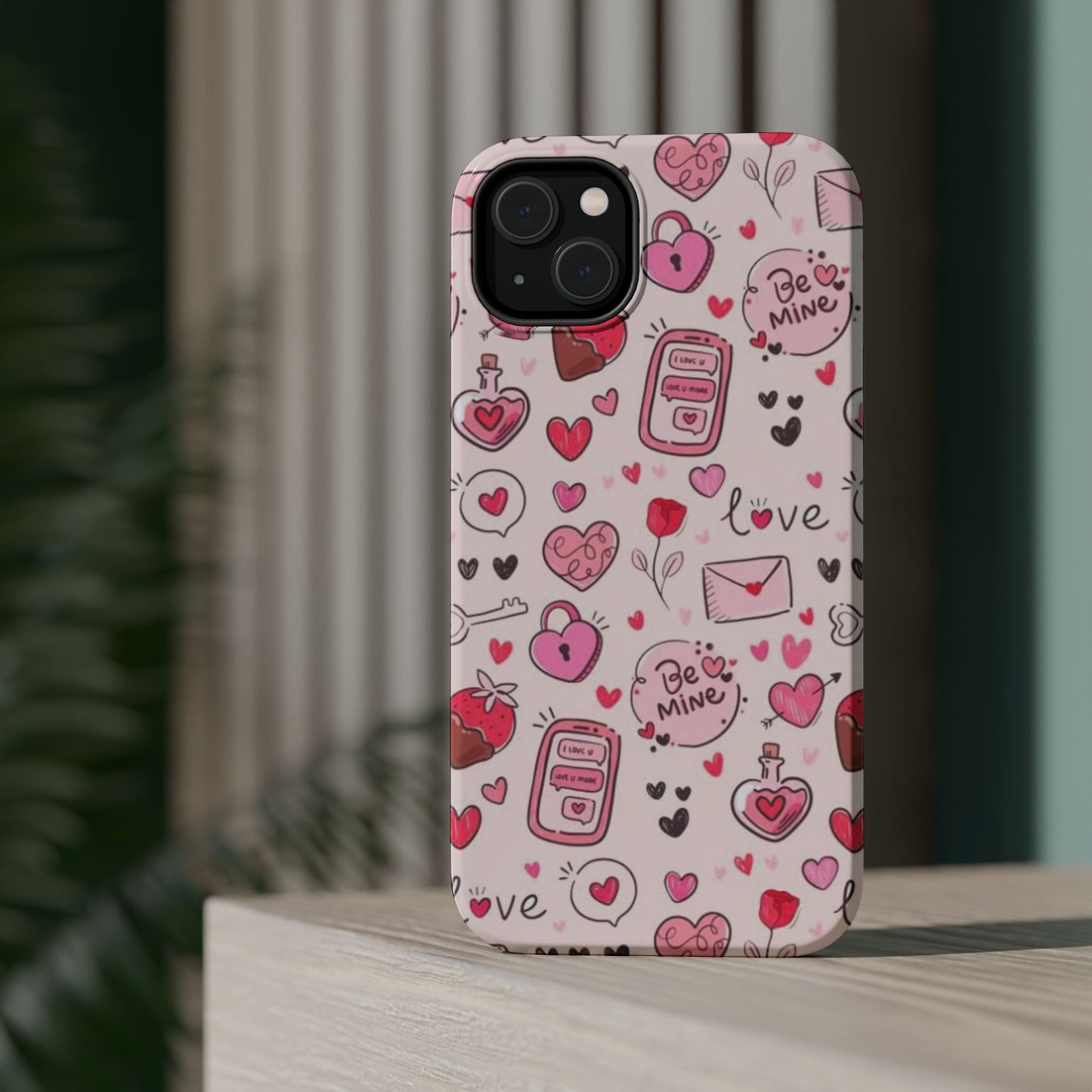 MagSafe Case: Playful Valentine's Day Icons Case