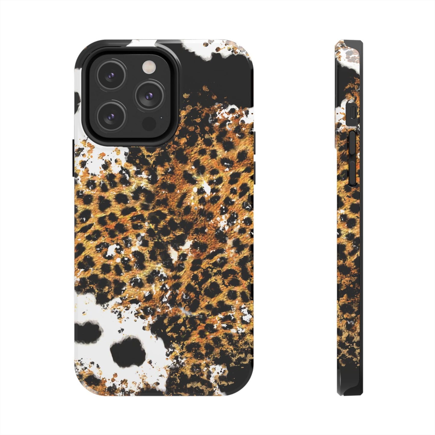 Bold Leopard Ink Splash - iPhone Series Case