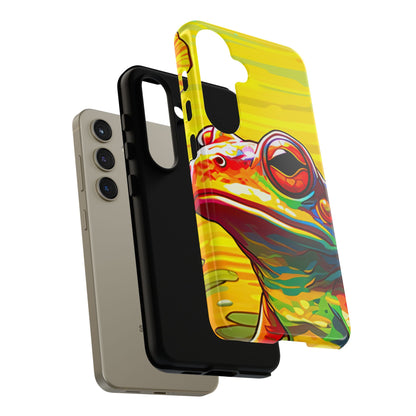 Vibrant Rainbow Frog Design – Samsung Galaxy Case