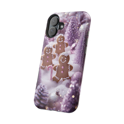 Pastel Christmas Gingerbread Wonderland - MagSafe Series Case