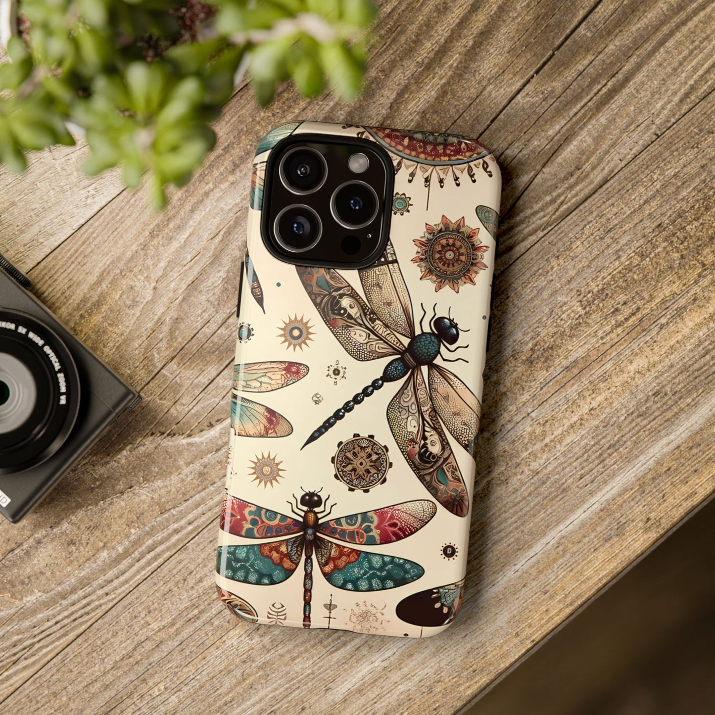 Dragonfly Boho iPhone Case