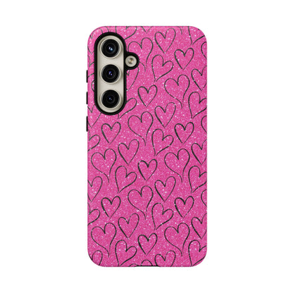 Heartfelt Glam Samsung Galaxy Case