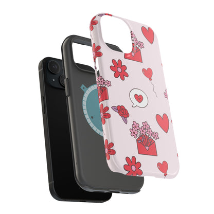 Cute Love Blooms MagSafe Case