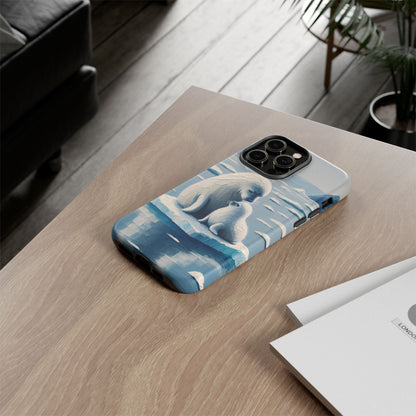 Arctic Serenity Seal iPhone Case