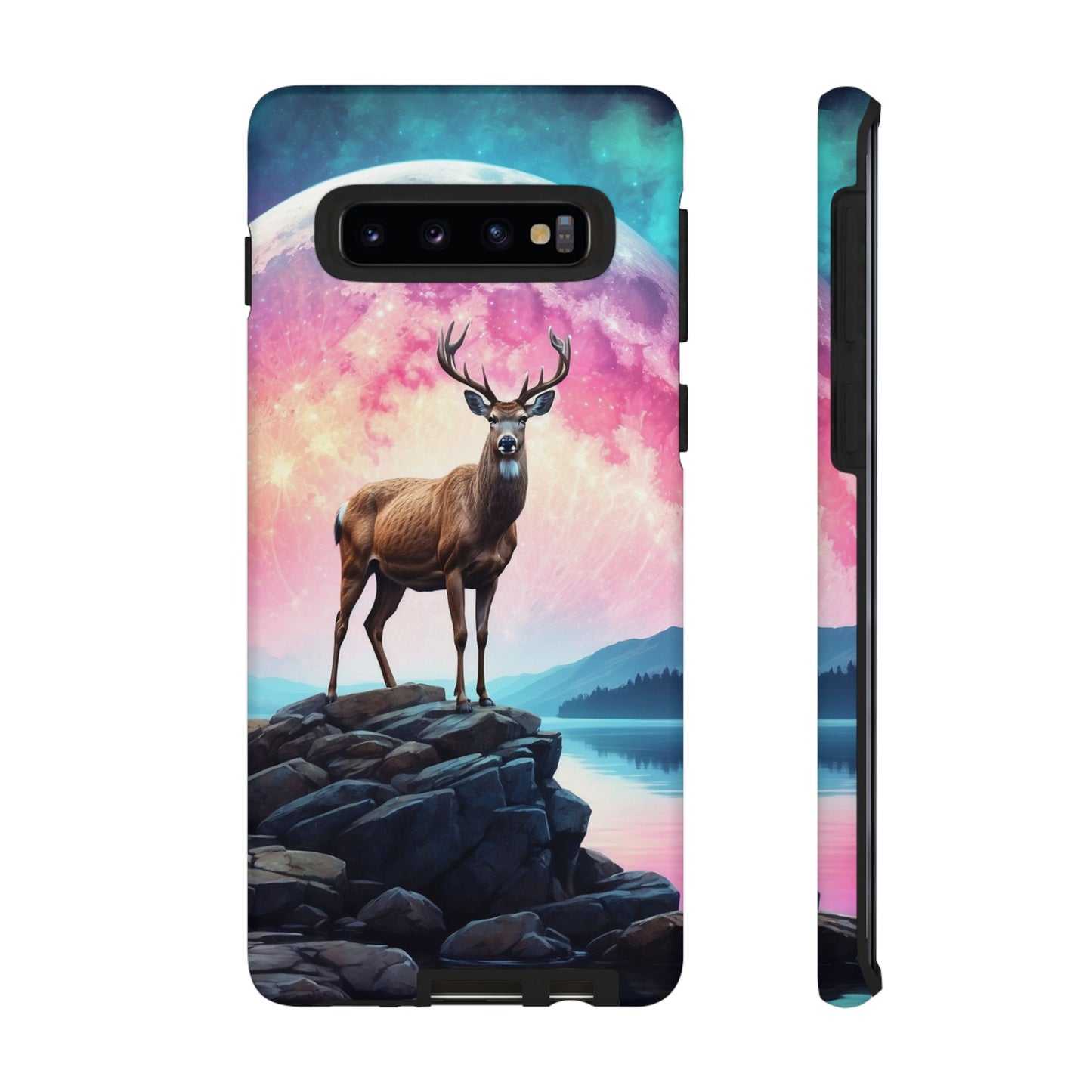 Stag in Moonlit Glow Samsung Galaxy Case