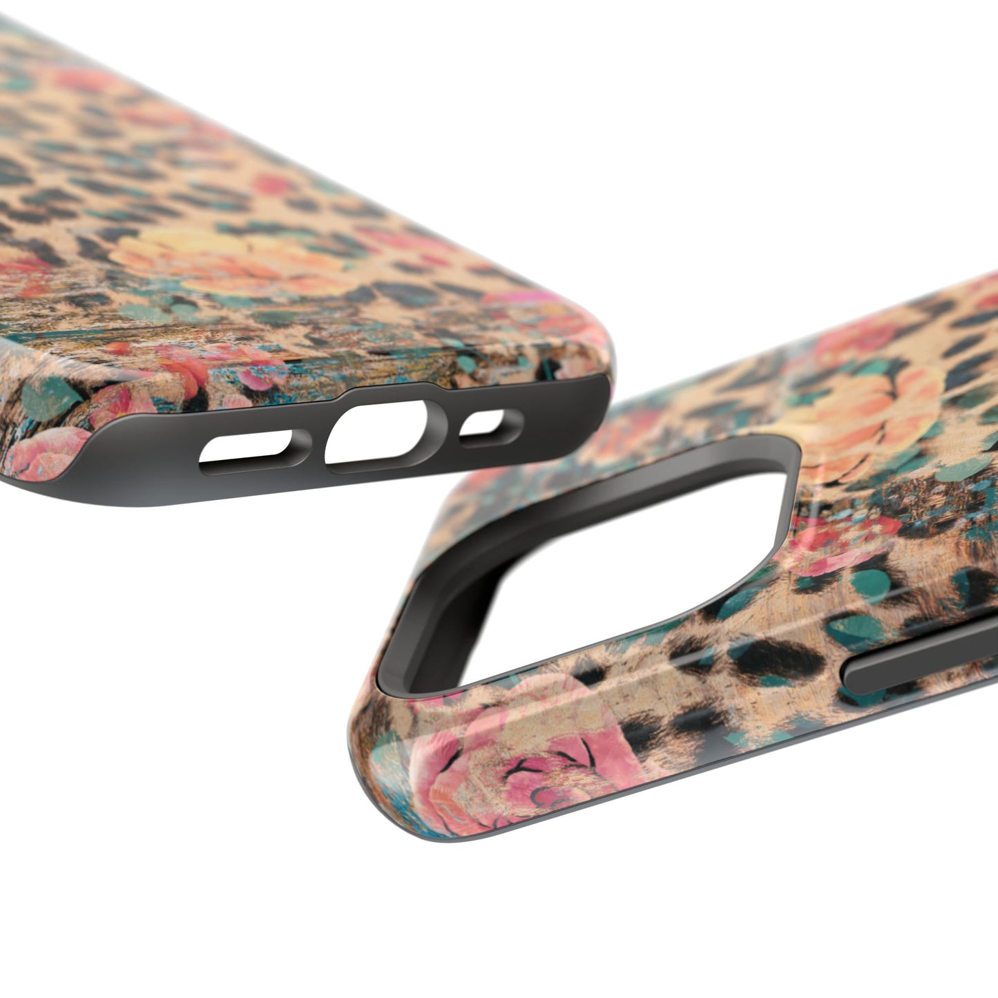 Rustic Floral Leopard - MagSafe iPhone Series Case