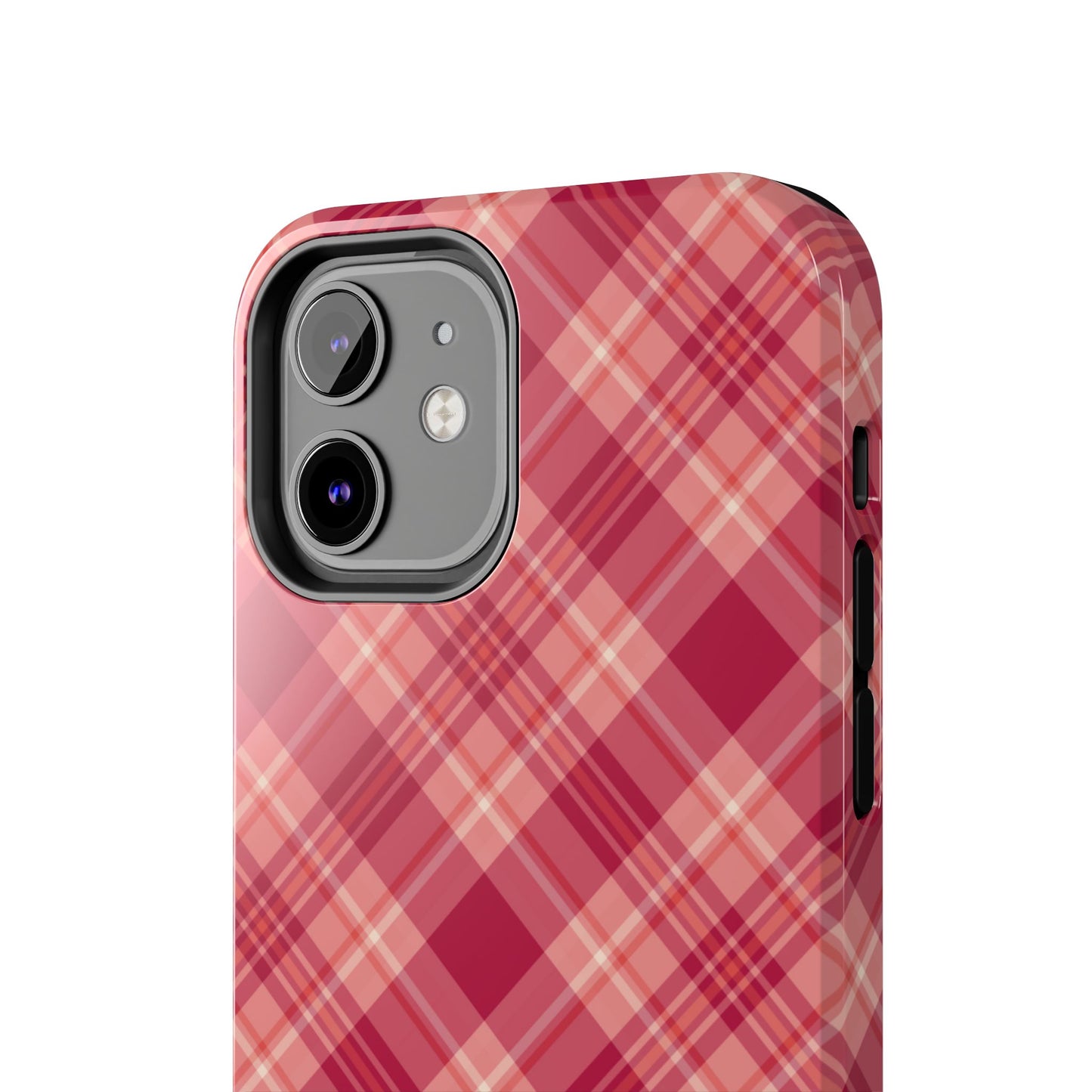 Rustic Red Plaid – iPhone Series Case