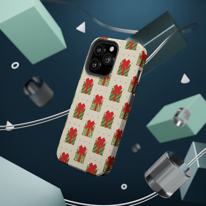 Festive Holiday Gift Pattern - MagSafe iPhone Series Case