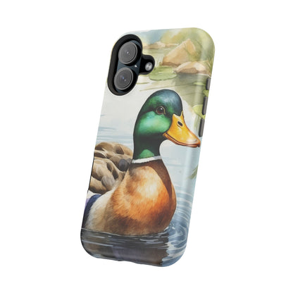 Serene Duck Reflection - MagSafe iPhone Case