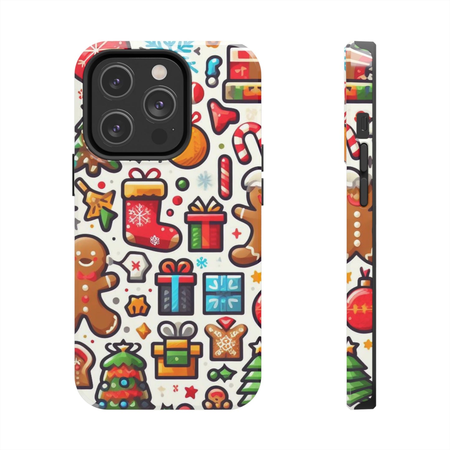 Festive Christmas Icons Pattern – iPhone Series Case