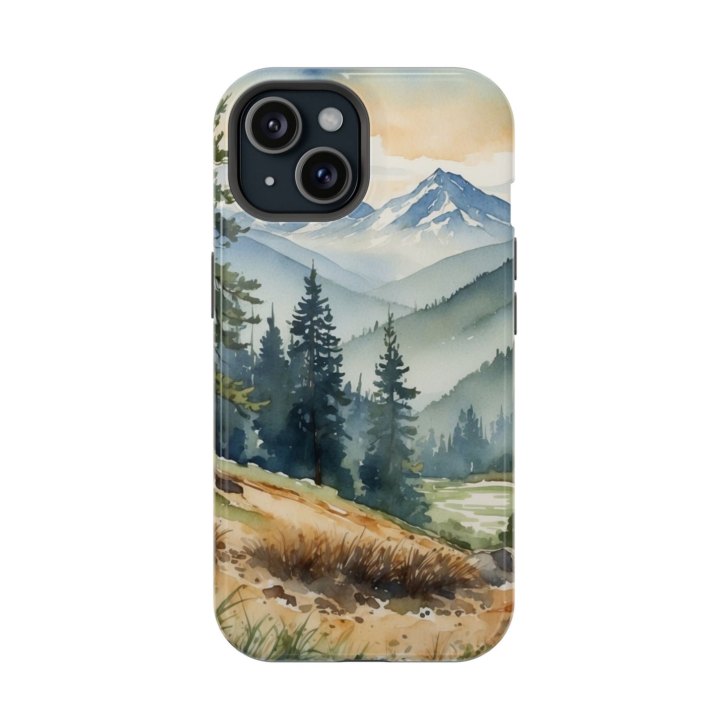 Tranquil Mountain Escape - MagSafe iPhone Case