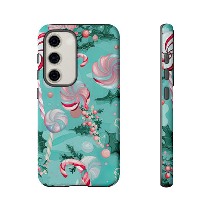 Candy Cane & Peppermint Holiday Delight – Samsung Galaxy Series Case