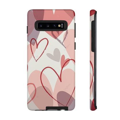 Romantic Red Hearts Samsung Galaxy Case