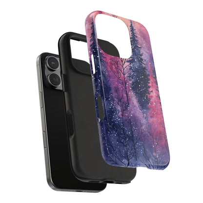 Sunset Snow Forest - iPhone Series Case