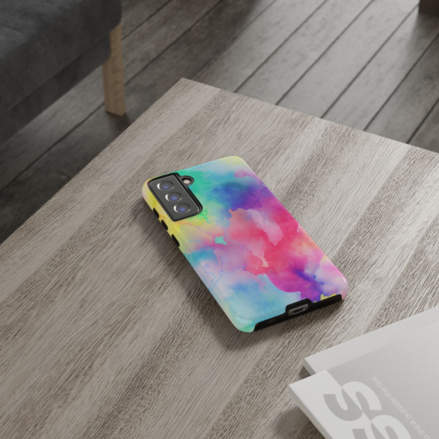 Pastel Watercolor Dream Samsung Galaxy Case – Slim Profile, Glossy Finish