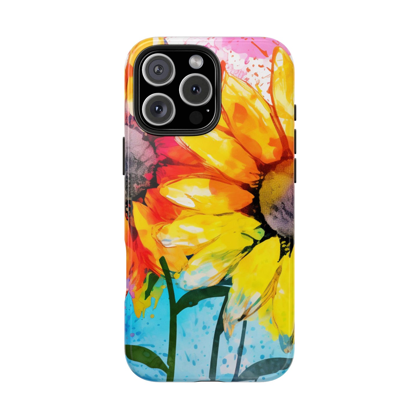 Bold Watercolor Sunflowers - iPhone Series Case