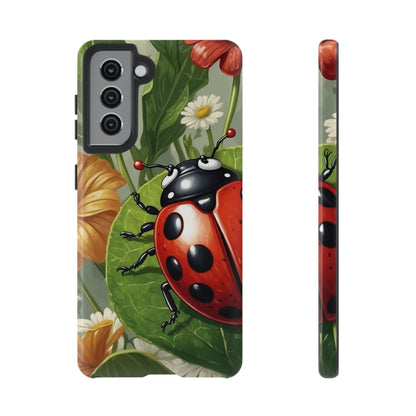 Ladybug Garden Samsung Galaxy Case – Nature-Inspired Design