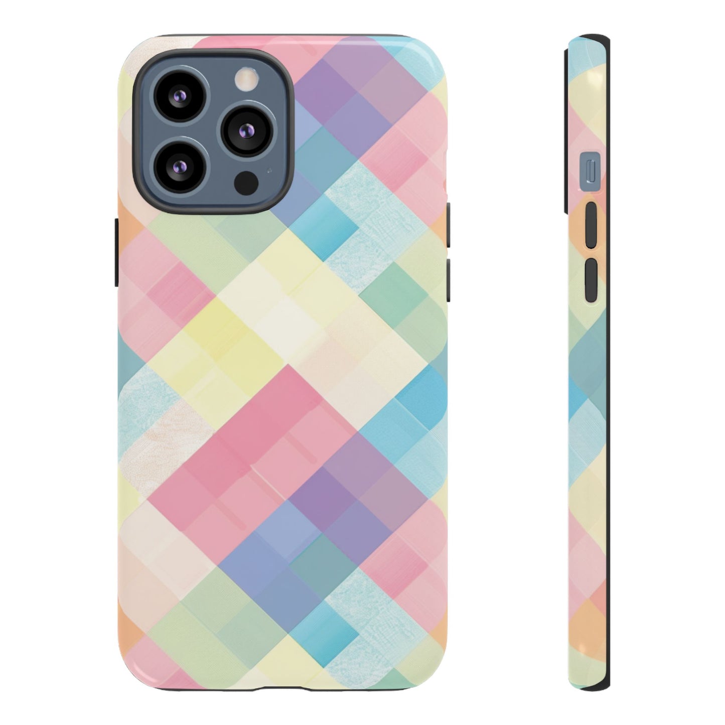 Spring Sonata Pastel Plaid Case