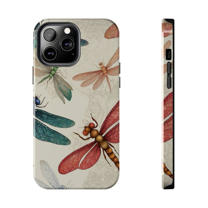 Vintage Dragonfly Garden – iPhone Series Case