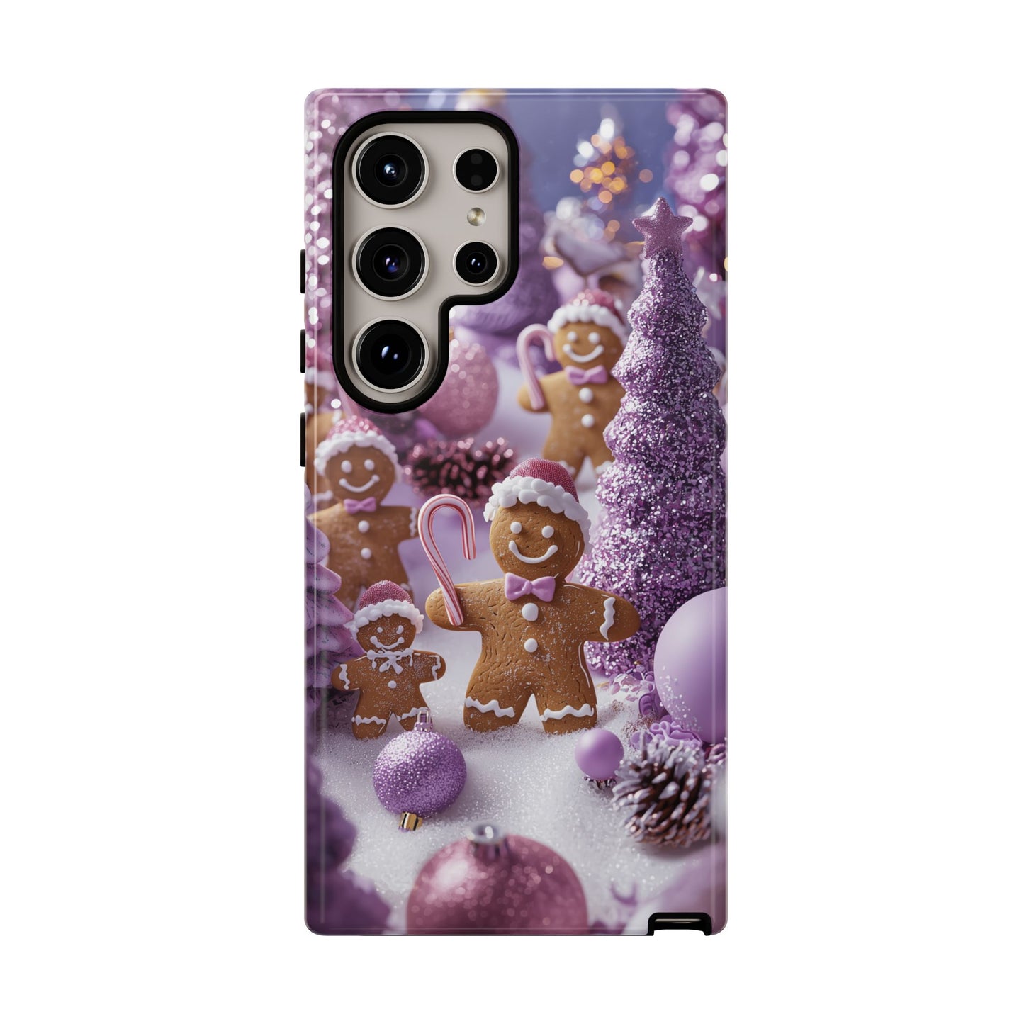 Pink Frosted Gingerbread Forest - Samsung Galaxy Series Case