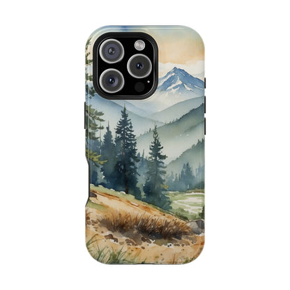 Tranquil Mountain Escape - MagSafe iPhone Case