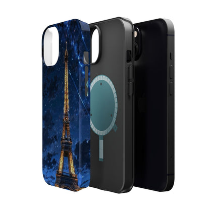 MagSafe Case - Eiffel Tower Under Starlit Sky Design