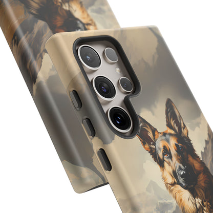 German Shepard Owners! Show Your Love For The Breed With This New iPhone & Samsung Galaxy Phone Case! Double Layered Protection! - BOGO Cases