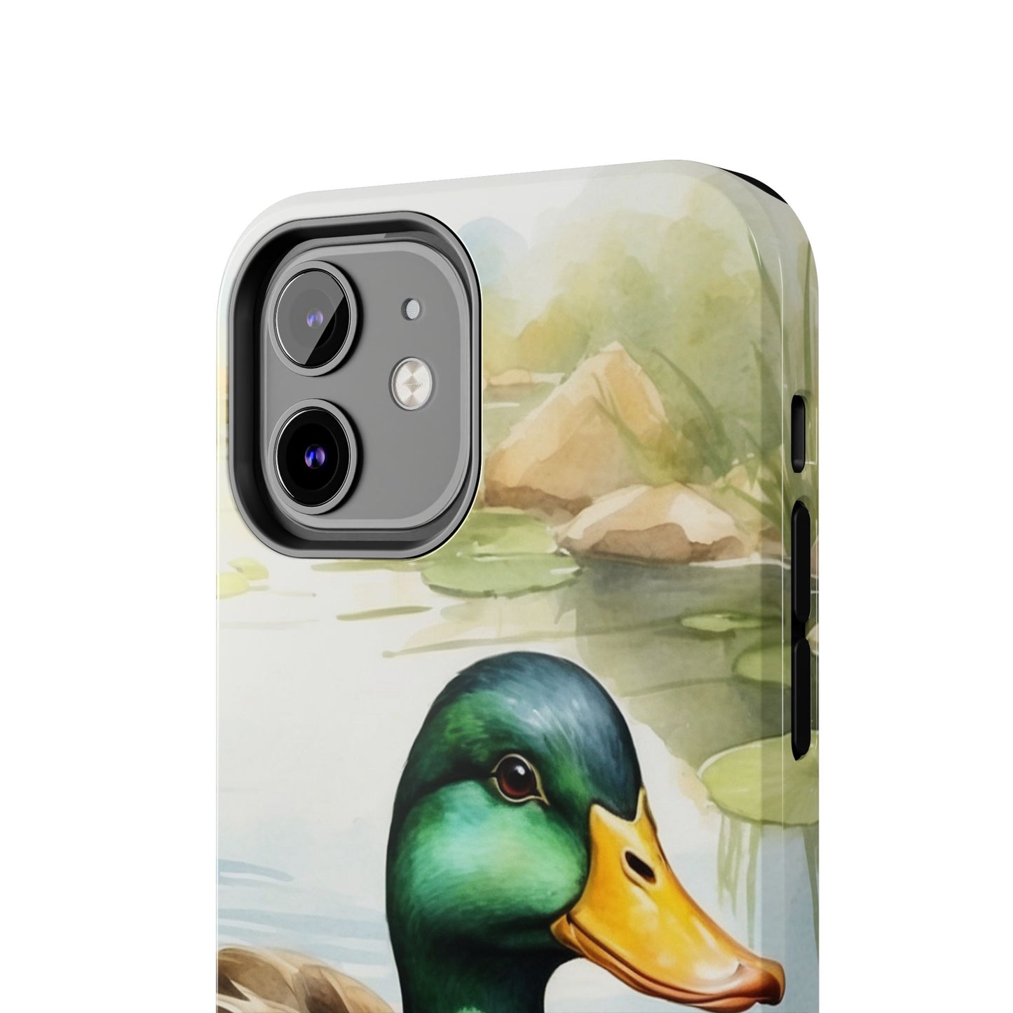 Serene Duck Reflection - iPhone Case