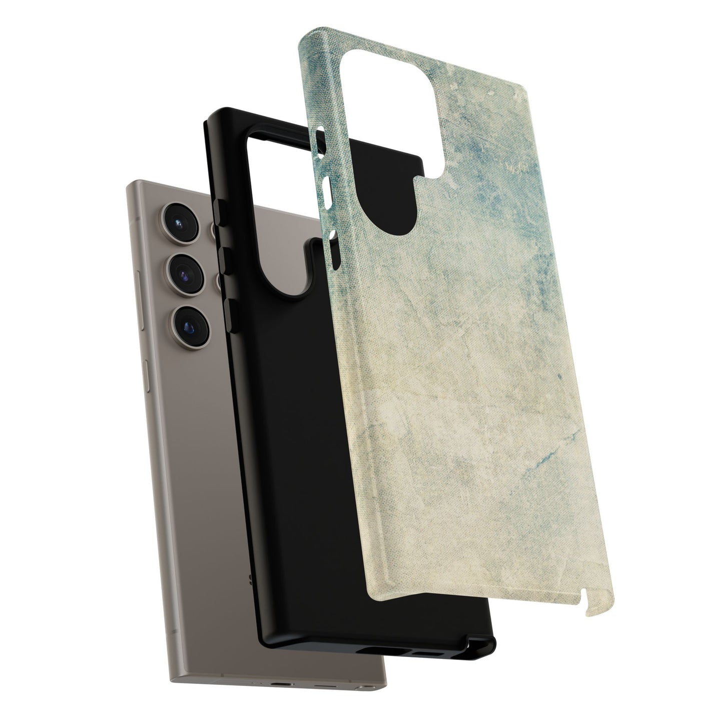 Vintage Aged Texture Samsung Galaxy Case – Rustic Weathered Design