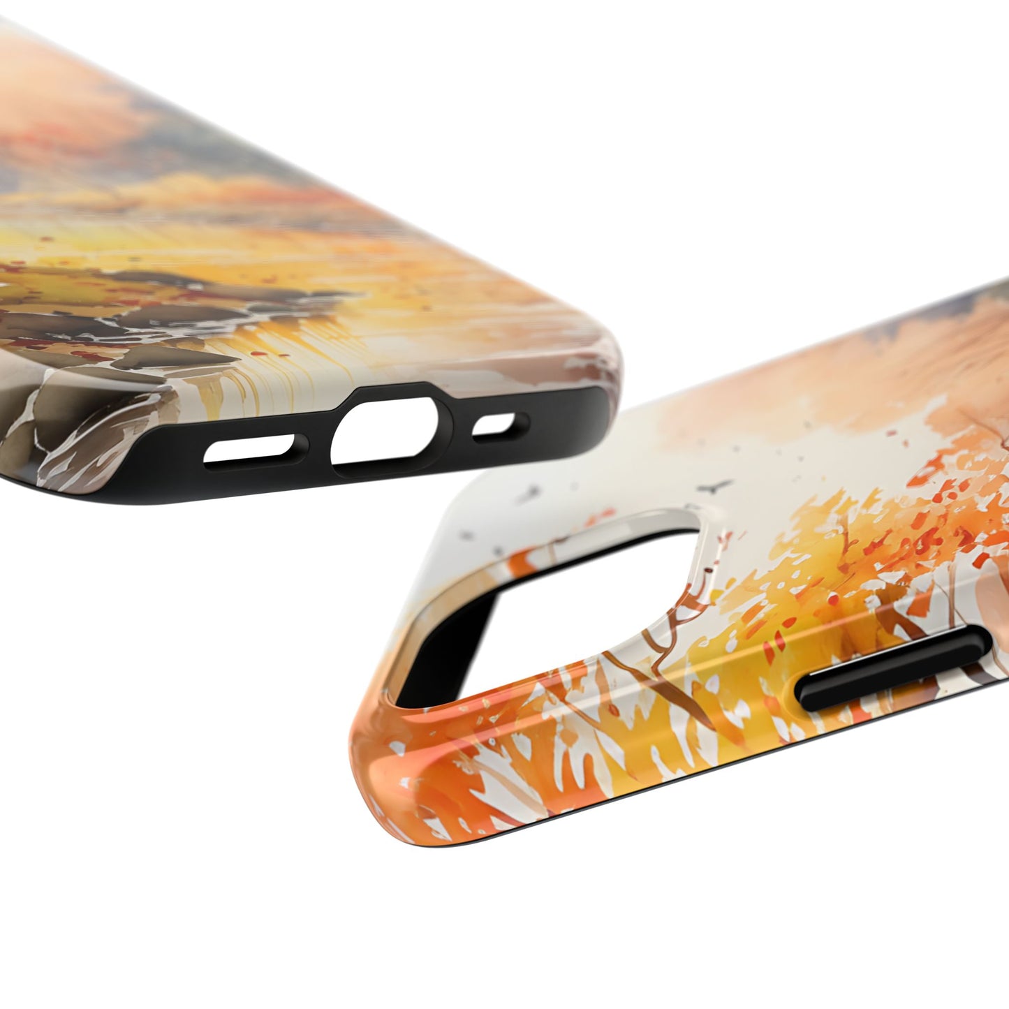 Autumn River Serenity – iPhone Case