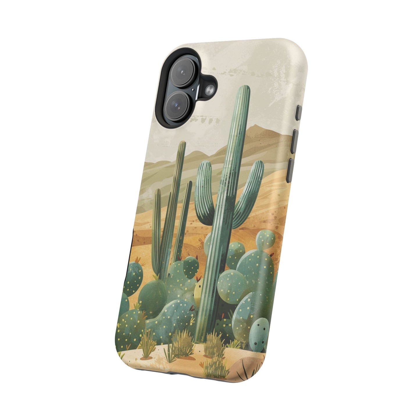 Desert Oasis Cactus iPhone Case