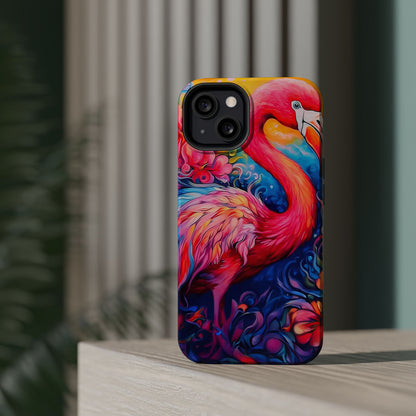 Flamingo Radiance – MagSafe iPhone Cases