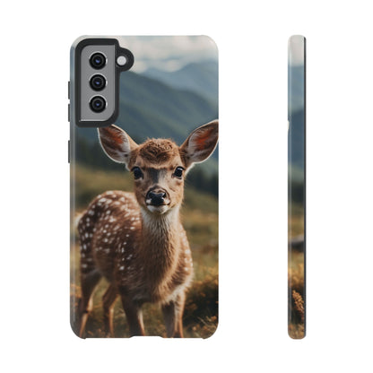 Gentle Fawn in Mountain Meadows Samsung Galaxy Case