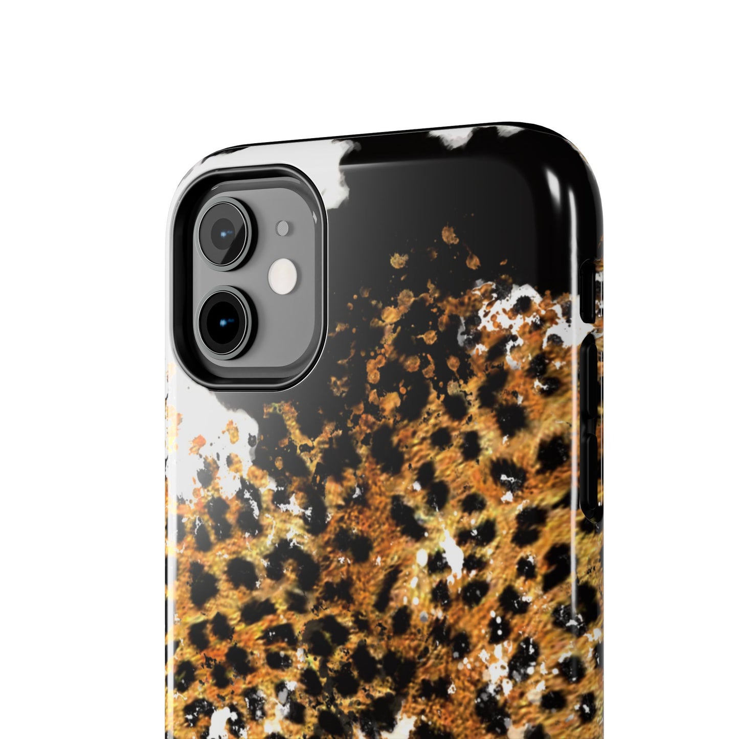 Bold Leopard Ink Splash - iPhone Series Case