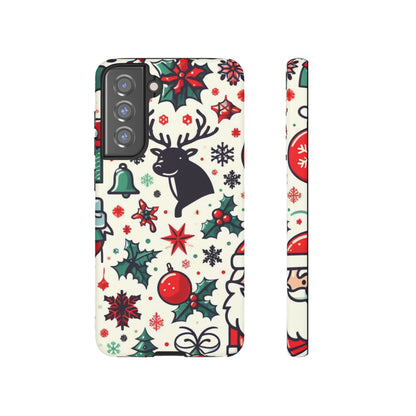 Cartoon Christmas Cheer – Samsung Galaxy Case