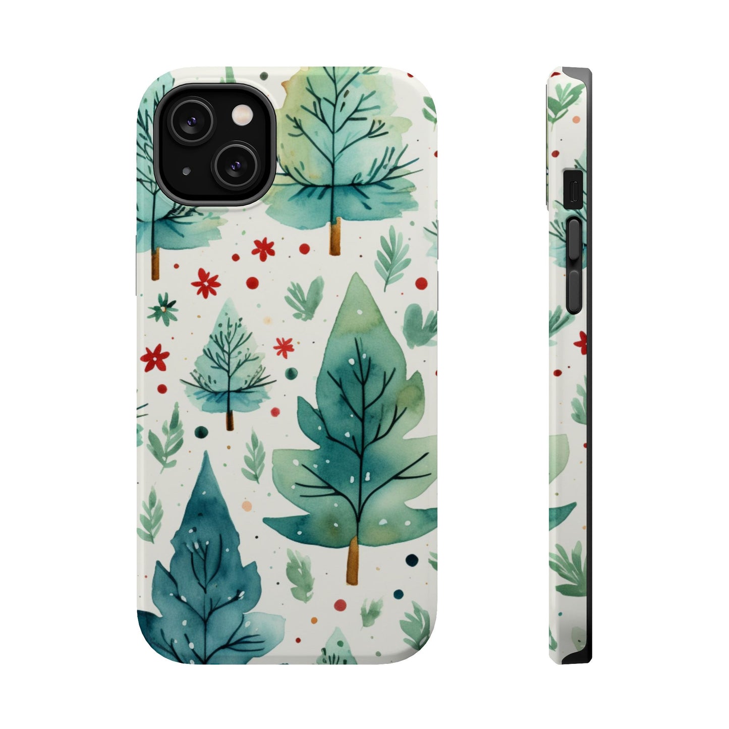 Watercolor Winter Forest - MagSafe iPhone Series Case