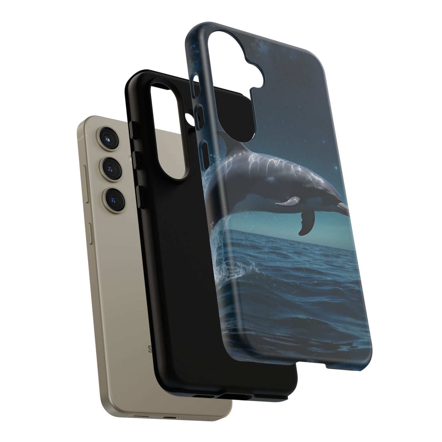 Midnight Ocean Dolphin - Samsung Galaxy Case
